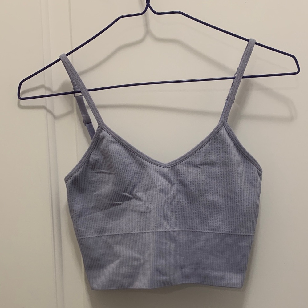 Women's Lavender Crop Top